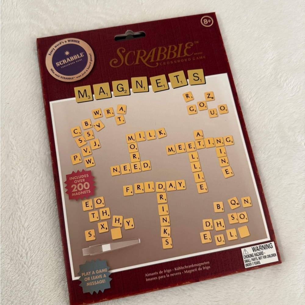Scrabble Magnet Set